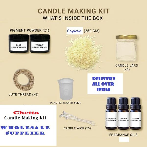 Candle Making Kit With Electronic Hot Plate, Soy Christmas Candle Making  Kit 1lb Soy Candle Wax for Candle Making DIY Candle Maker Supplies -   Hong Kong