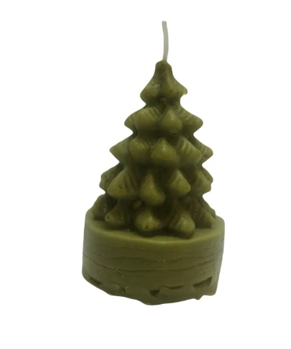 x mas Tree Candle - Small, Small