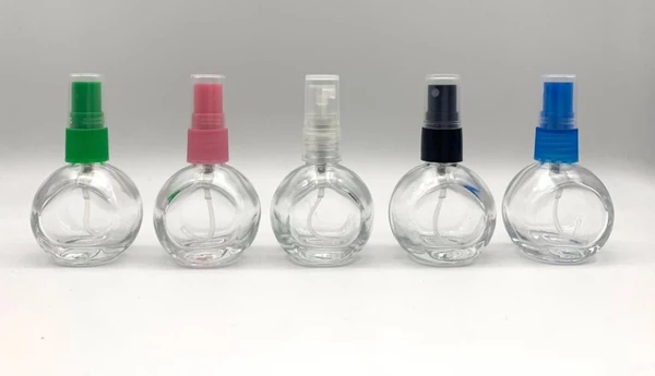 Round - 15 ml, Transparent, Plastic