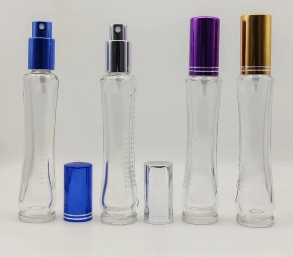 Type 4 Chetta Bottle - 30 ml, Transparent, Metal