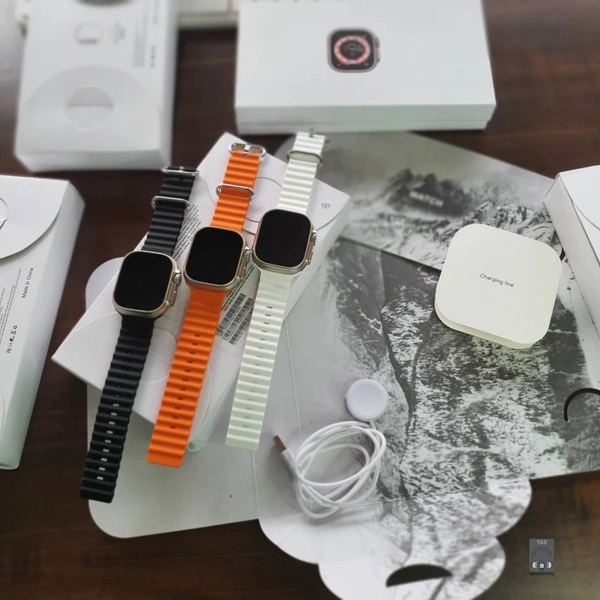 *APPLE WATCH ULTRA 49MM* 😍*With Apple Logo On Off* 🔥*AOD - Always On Display" - Gray