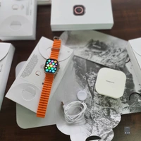 *APPLE WATCH ULTRA 49MM* 😍*With Apple Logo On Off* 🔥*AOD - Always On Display" - Gray