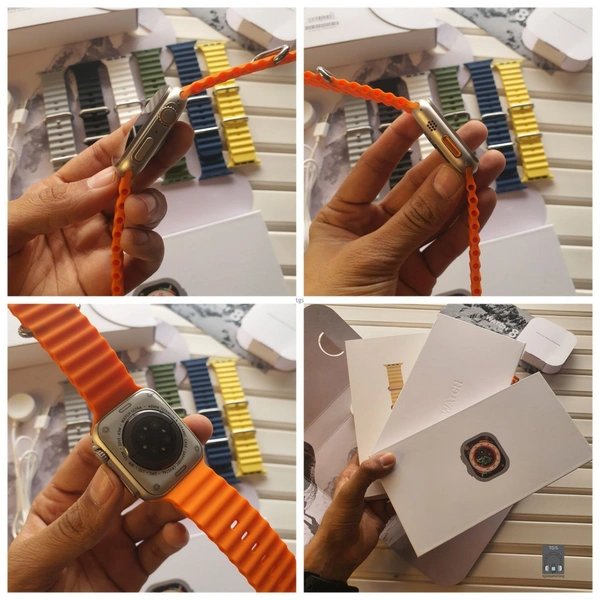 *APPLE WATCH ULTRA*  - Web Orange, M