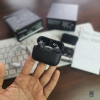 AIRPODS PRO BLACK MAAT FINISH 🖤✔️ AIRPODS PRO2 MATTE BLACK🖤 PREMIUM QUALITY ✔️ - Black