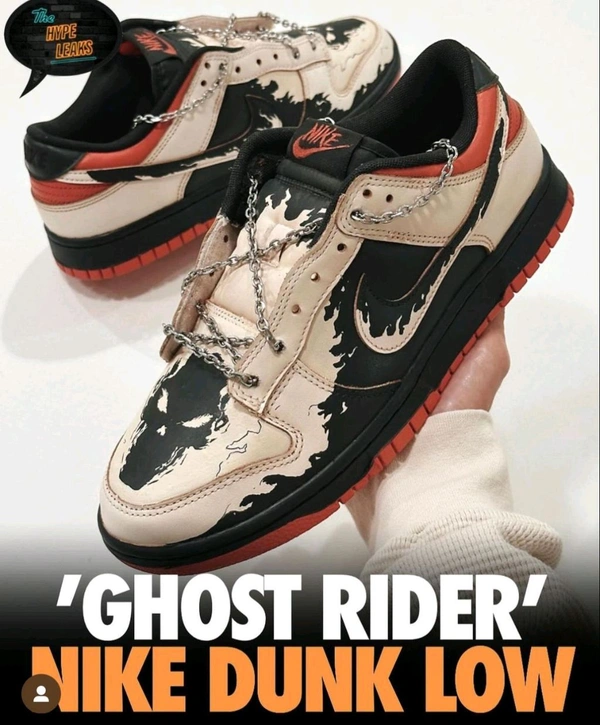 Nike NIKE SB DUNK GHOST RIDER ⛸️ - Twilight Blue, uk 8-9-10