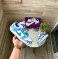Nike sb dunk FUTURA LABORATORIES - Turquoise Blue, Uk7-8-10