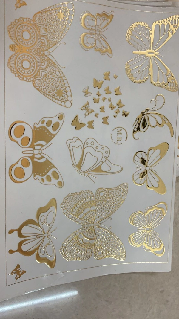 Butterfly Sticker  - A4