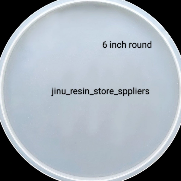 6 Inch Round Coaster Mould  - 6 Inch