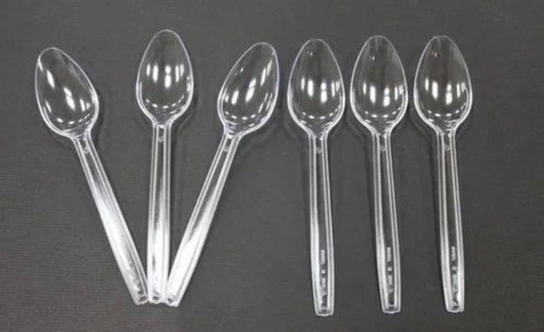 Plastic Spoon ( Pack Of 50pcs)  - Transparent