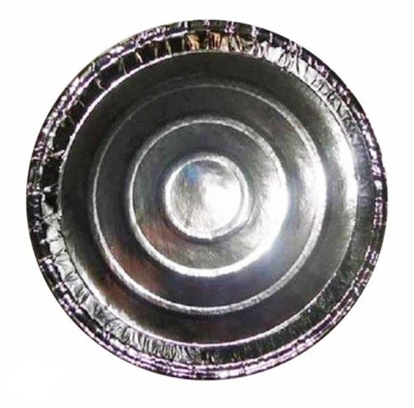 Paper Plate ( Pack Of 25pcs)  - Silver, 5