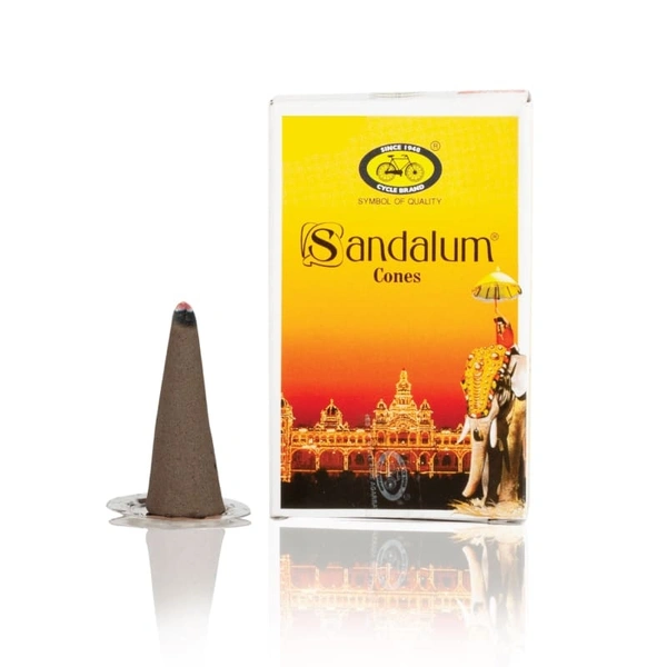 Cycle Sandlum Cones Dhoopbatti ( Pack Of 4box) 