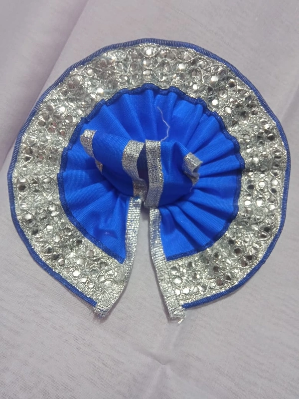 Kanha Ji Vastra ( 3 No Size )  - Blue