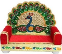 Laddo Gopal Singasan ( Wood Maked)  - 1