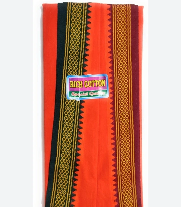 Angocha For Puja  - Orange