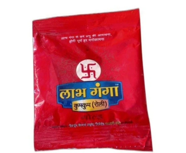 Labh Ganga ( लाभ गंगा) Roli 20gm  - Red