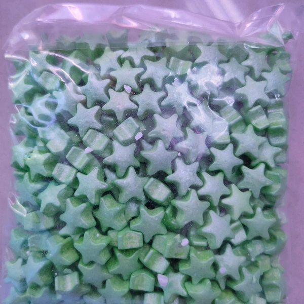 Edible Green Stars - 100gm