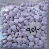 Edible Silver Hearts - 100gm