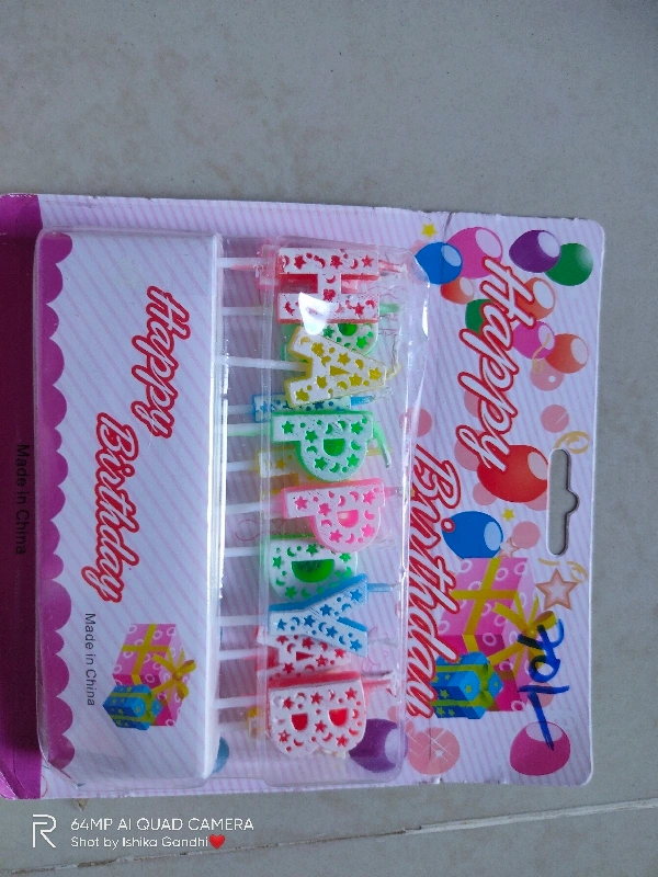 Happy Birthday Candle