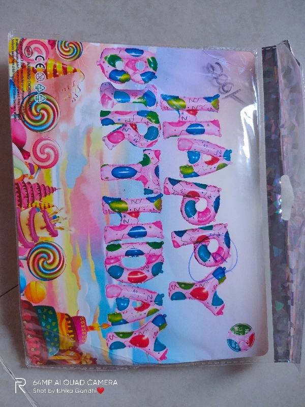 Happy Birthday Foil Balloon