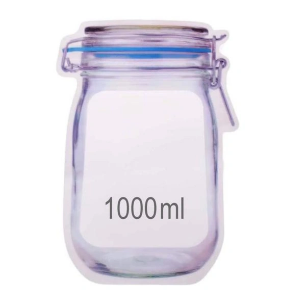 Plastic Ziplock Pouch 1000ml