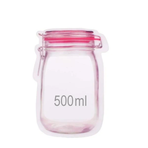 Plastic Ziplock Pouch  - 500ml