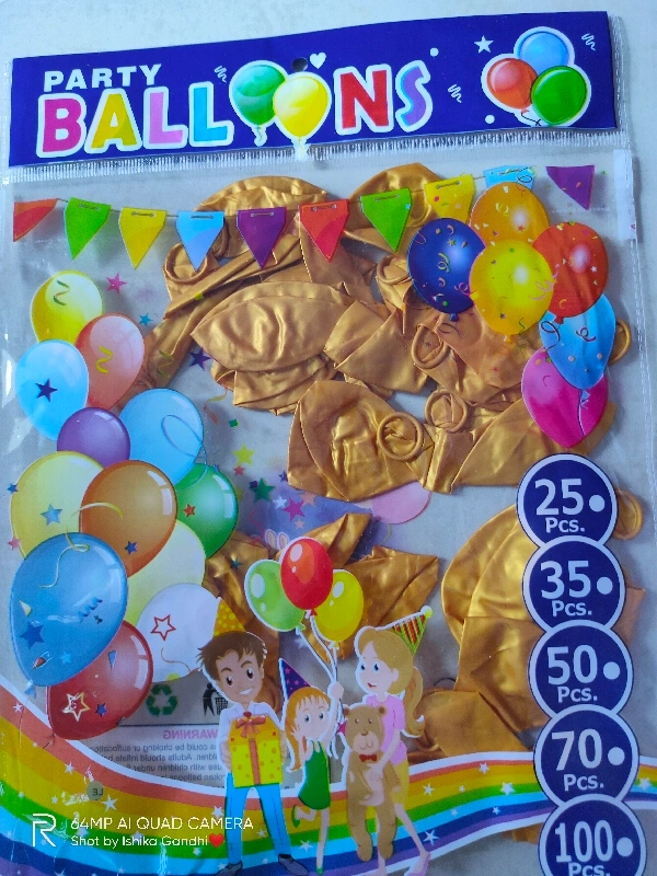 Metallic Ballon - Golden