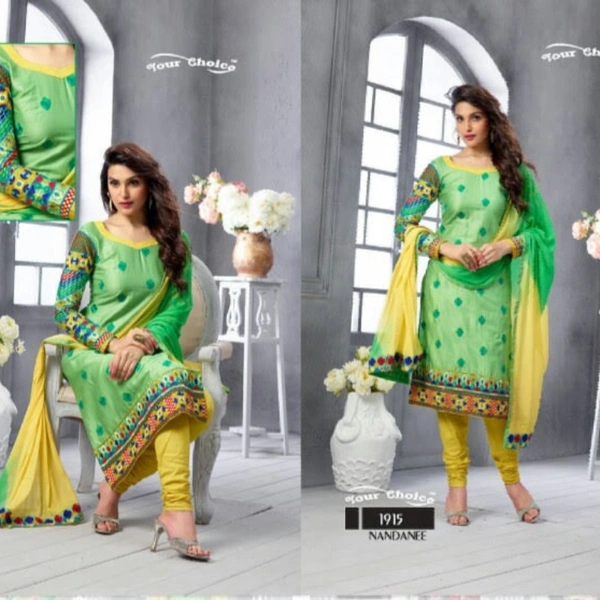 Work Sleves Dress Material