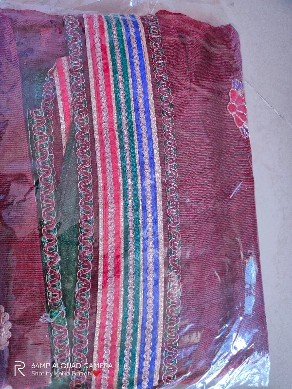 Cotton Work Saree