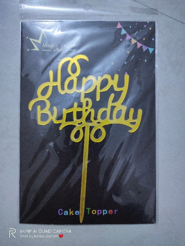 Cake Topper