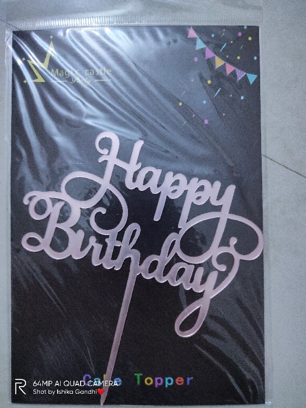 Cake Topper 1