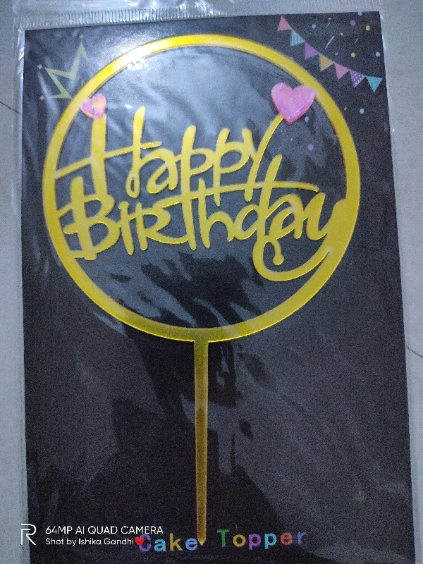 Cake Topper 2