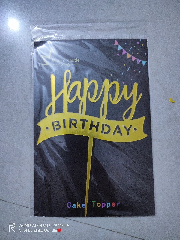 Cake Topper 3
