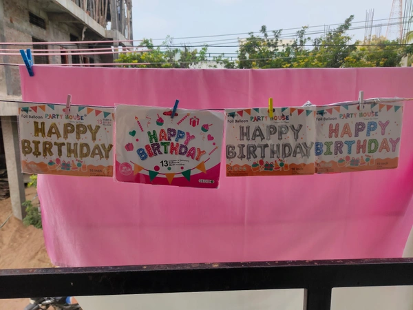 Happy Birthday Foil Balloon