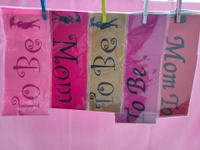 Mom To Be Sash - Pink