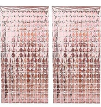 Foil Fringe Curtain  - Silver
