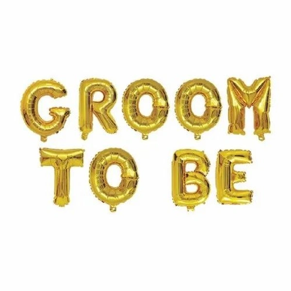 Groom To Be Foil Ballon