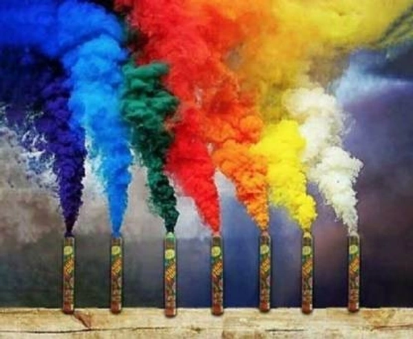 Rainbow Fog - Purple