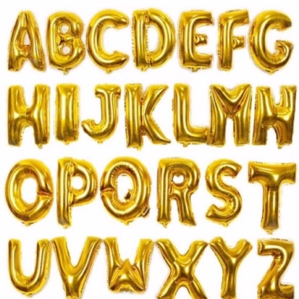 Alphabet Foil Balloon 18 Inch - B