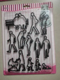 Fondant Cutter - Wedding Bride Groom