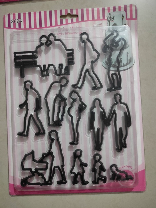 Fondant Cutter - Wedding Bride Groom