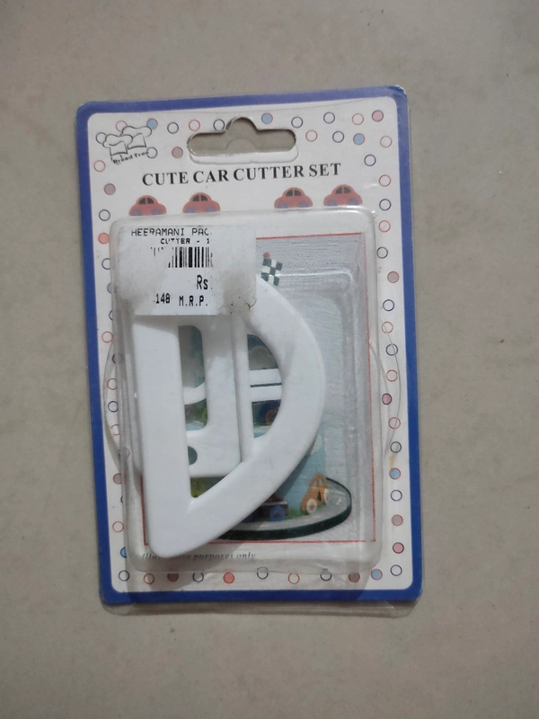 Cute Car Cutter Set