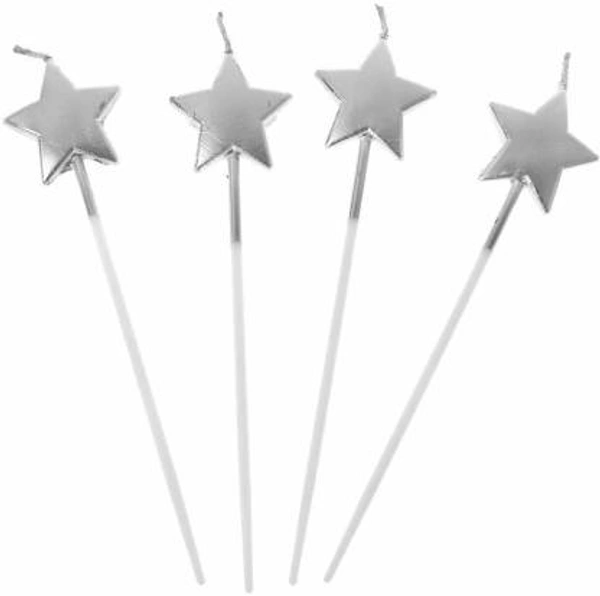 Candle Set Of 4 - Gold Heart
