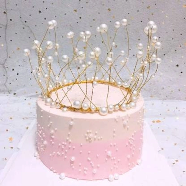 Cake Crown - White
