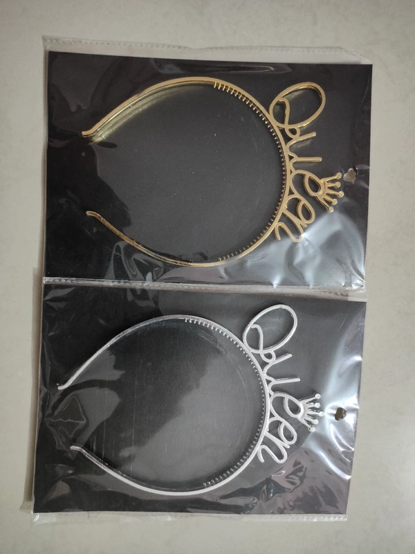 Queen Hairband - Silver