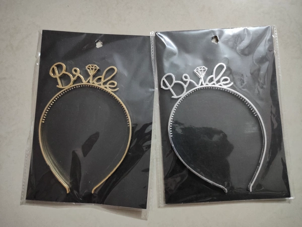 Bride Hairband  - Silver