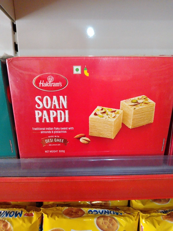 H.R haldiram Desi Ghee Soan Papdi  - 500g