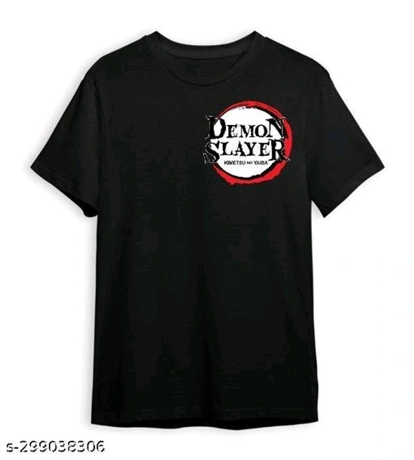 Akaza Demon Slayer Anime Printed T-shirt  - S