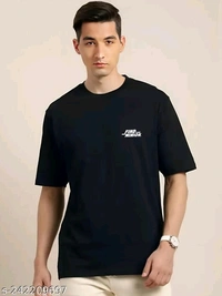 Oversized Minion T-shirt For Men  - Black, XXL