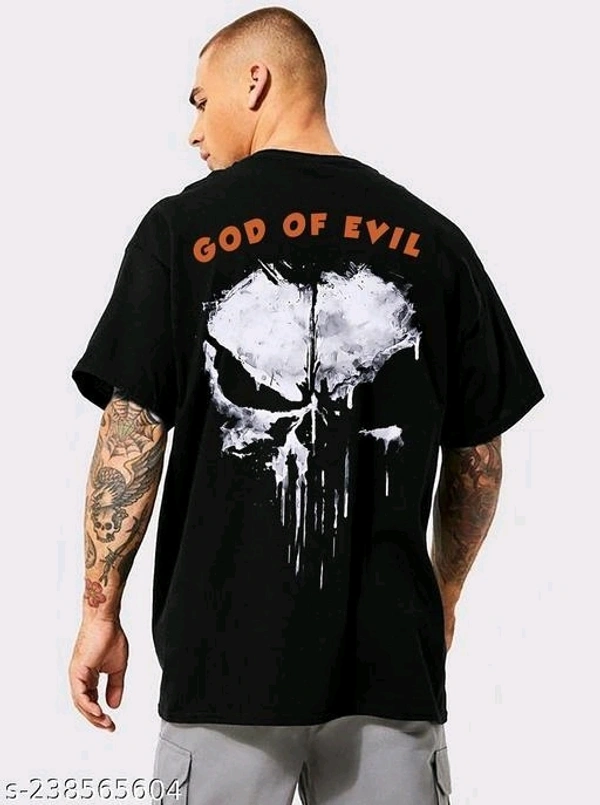 Stylish Oversized Half Sleeve T-shirt - XL