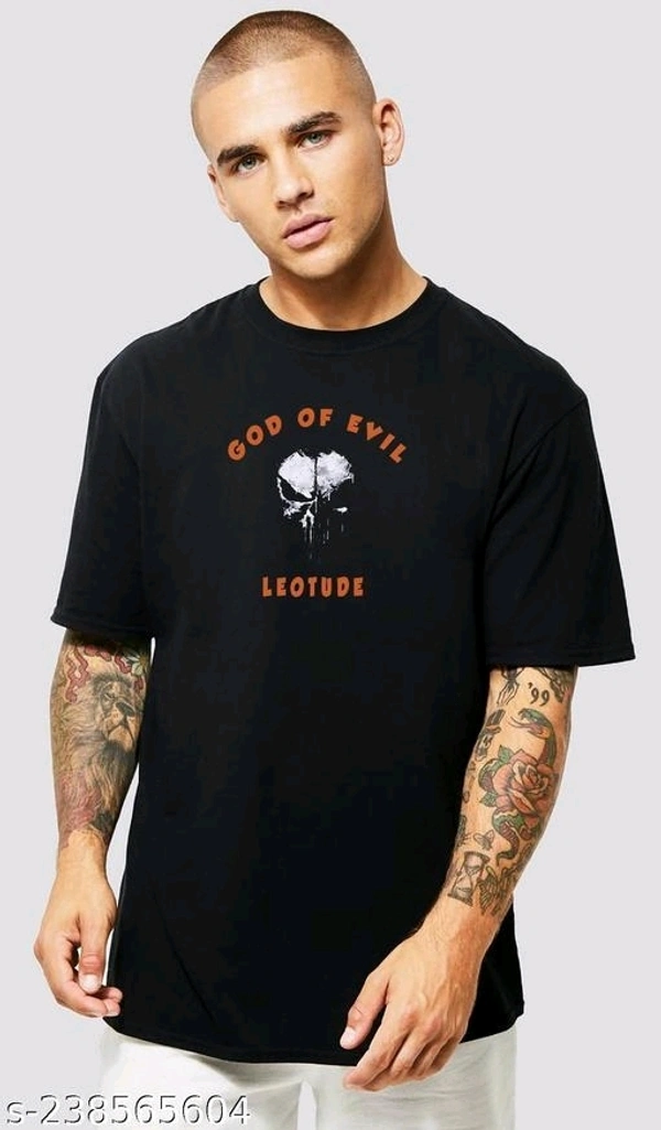 Stylish Oversized Half Sleeve T-shirt - XXL